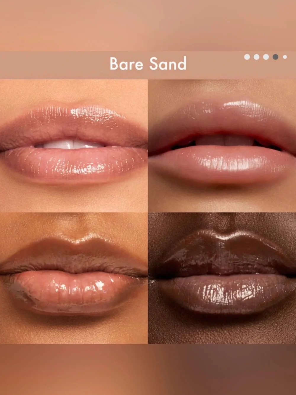 Summer Fridays Creamy Lip Tint — Peachy Nude Gloss